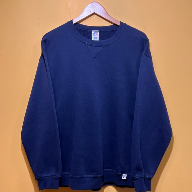 00s [L] 러셀 DRI POWER 맨투맨 네이비