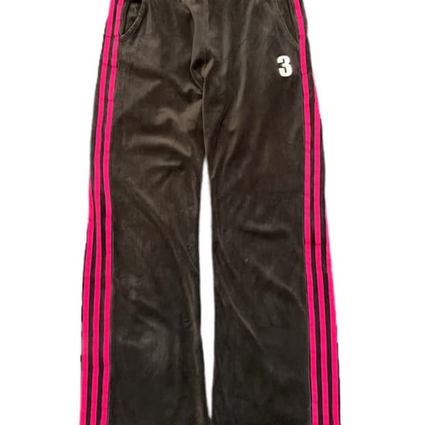 희귀)아디다스 벨벳 트레이닝팬츠