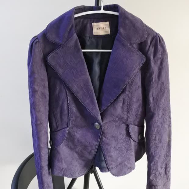 Midnight Jacquard Blazer