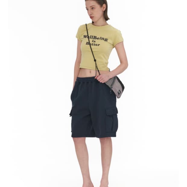 wellbeing is better half sleeve (lime)