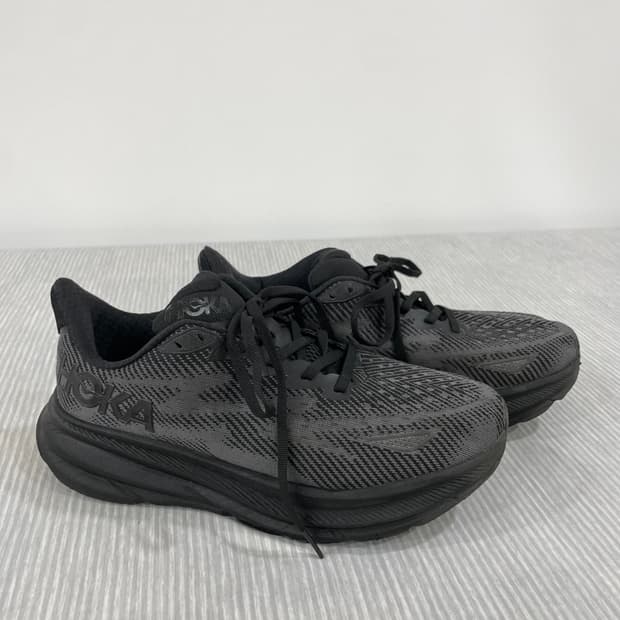 591) HOKA 호카 클리프톤9 블랙 운동화 260mm