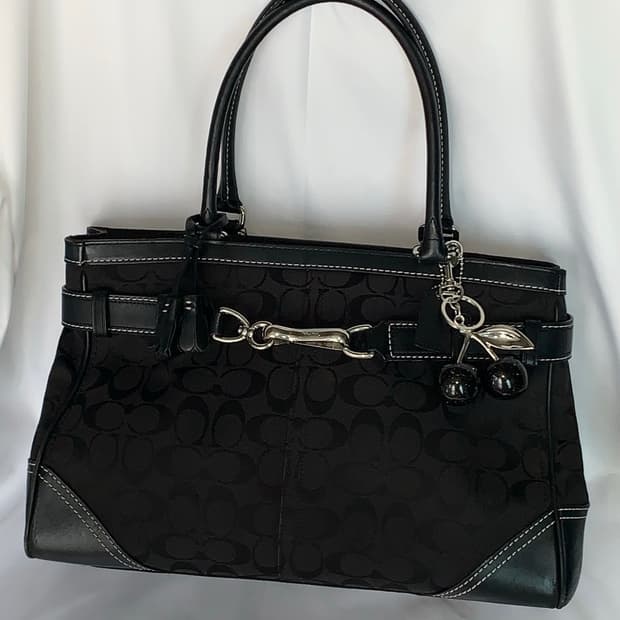 🖤 Coach 올블랙 숄더백