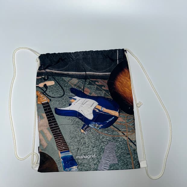 Mahagrid BROKEN GUITAR GYM SACK BLUE