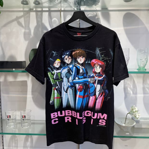 긱스룰 bubblegum crisis tee