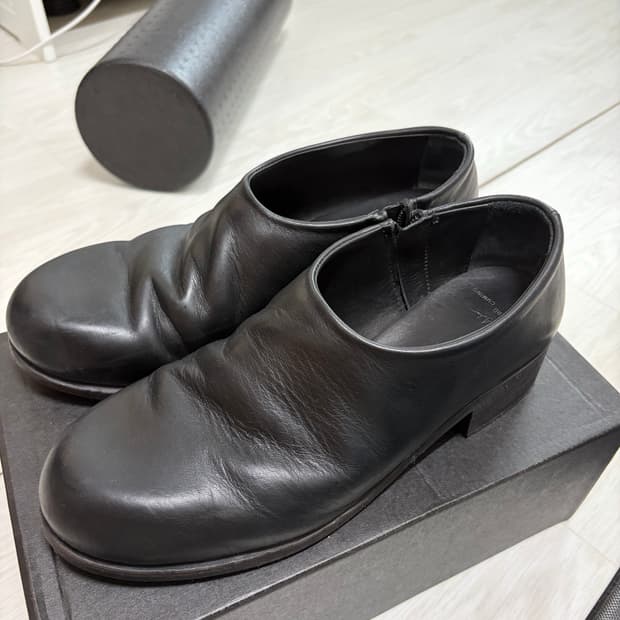 에드워드커밍 bubble toe zip-on 구두