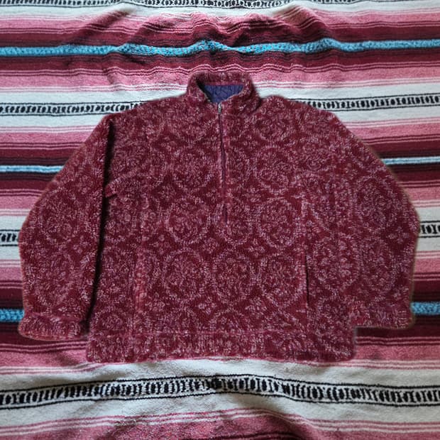 (M)파타고니아 기모노 신칠라 플리스 풀오버 자켓