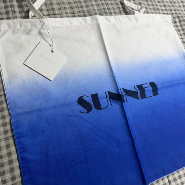 (OS) Sunnei 써네이 그라데이션 토트백 블루