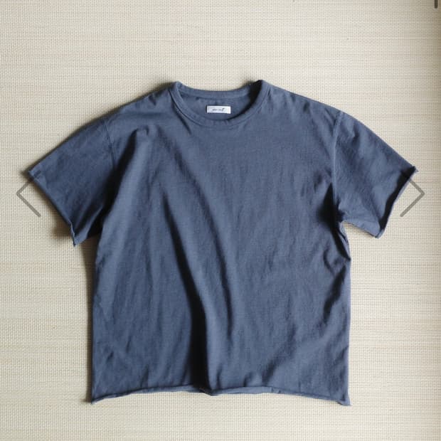 seasalt / Loop hem tee (melange navy)