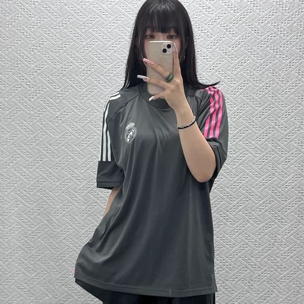 아디다스 레트로 키치 레알마드리드 언발 져지 반팔티 XXL C13346