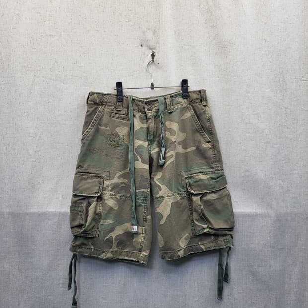 아베크롬비 밀리터리 카고 반바지