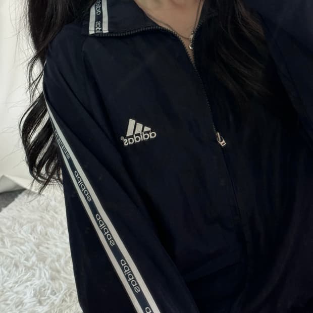 🐰아디다스 사이드라인 희귀매물 점퍼🖤