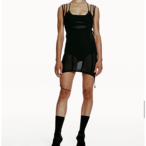 Hyein seo Beaded Slip Dress 1