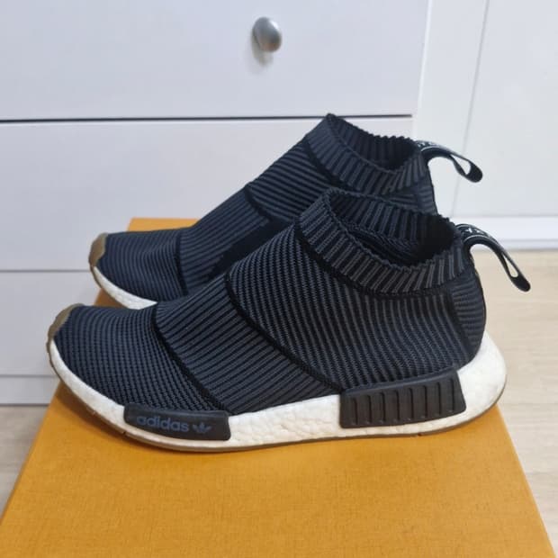 아디다스 NMD 시티삭 블랙검 운동화