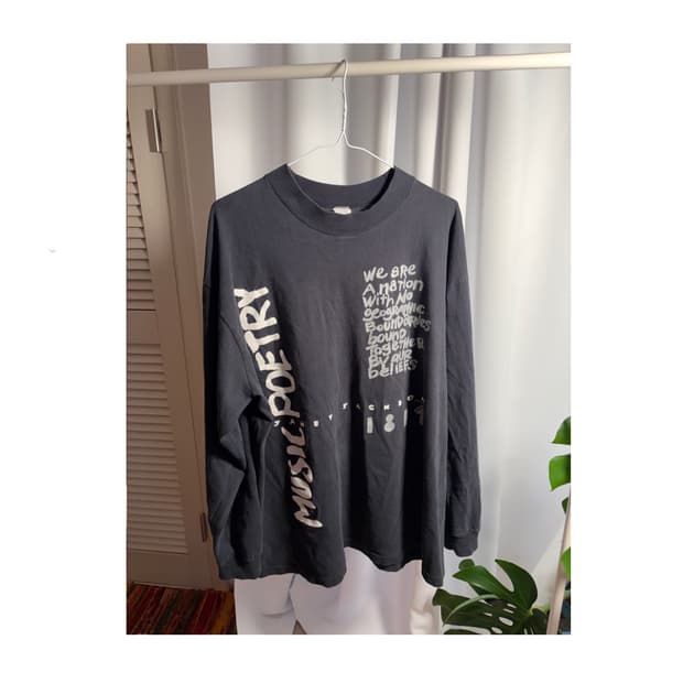 Vintage janet jackson ls 자넷 잭슨 롱슬리브