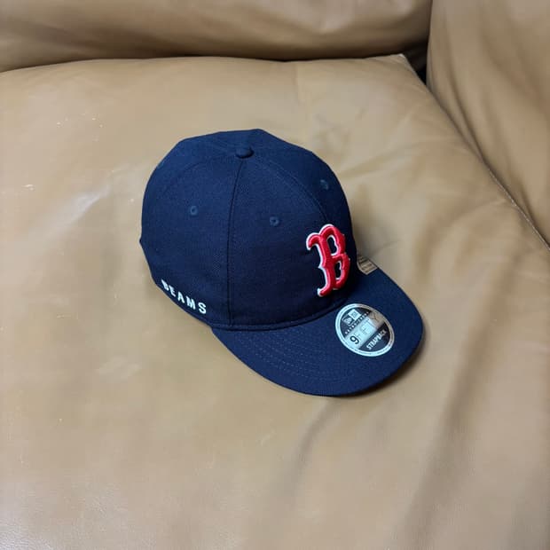 빔즈 뉴에라 9Fifty 볼캡 모자 보스턴 레드삭스