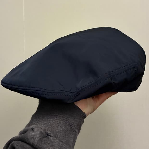 (XL)COACH 코치 폴리 레더스트랩 헌팅캡 베레모 모자