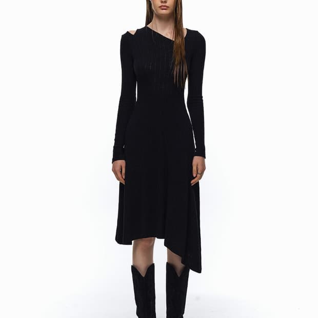 엘런아크 언발 컷 원피스