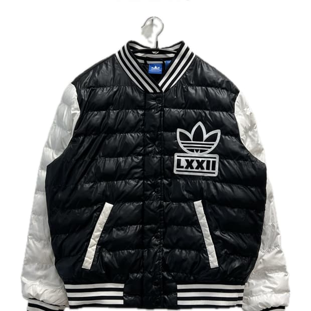 아디다스 빅트레포일 우먼스 바시티 패딩 자켓