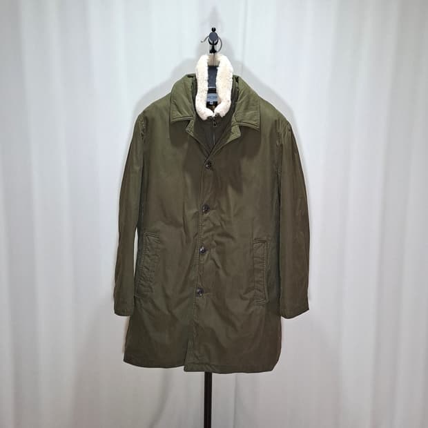 (택포) 코오롱시리즈 멕켄지 구스다운 코트 베스트 탈부착 105 B143