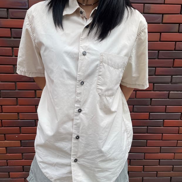 _00s C.P. Company Cotton Beige Shirt