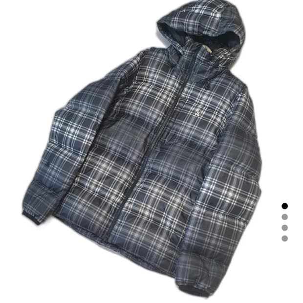 나이키 acg 체크 패딩 L