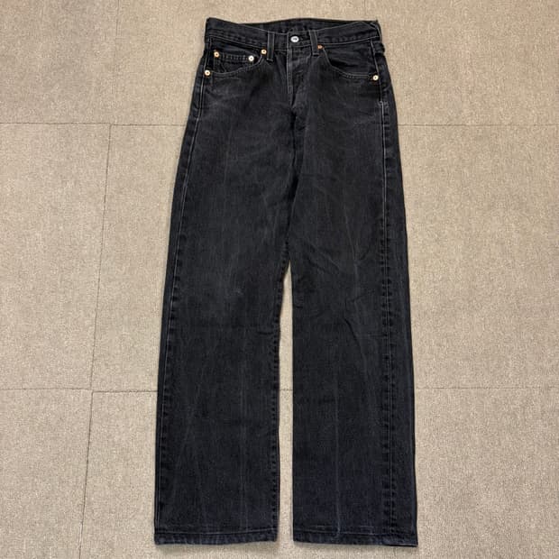 00s levis 501 리바이스 블랙 데님