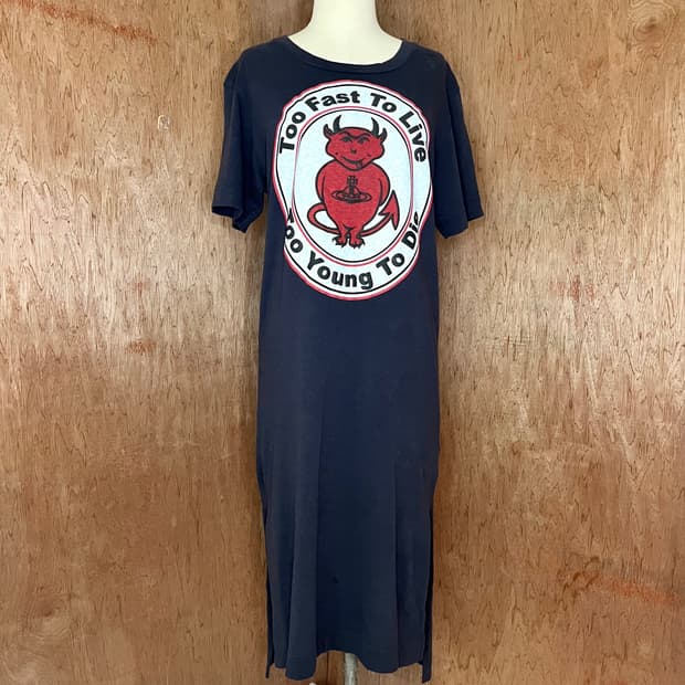 비비안 웨스트우드 앵글로마니아 투 패스트 티셔츠 드레스