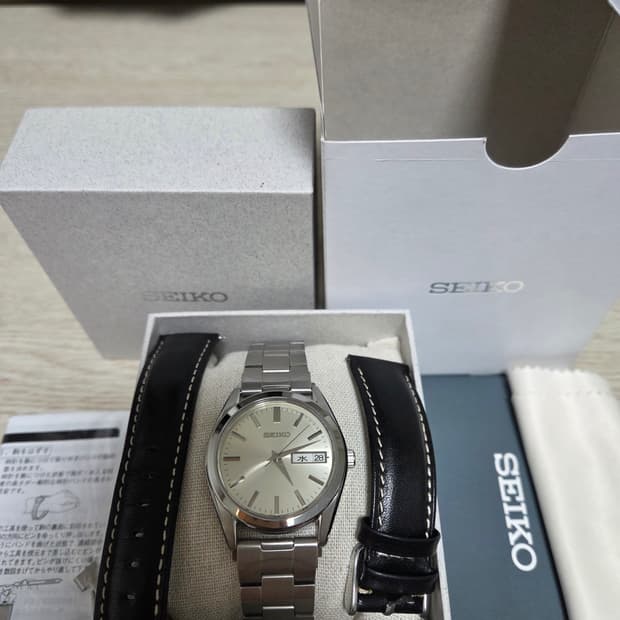 세이코 SBTH007 샴페인 골드