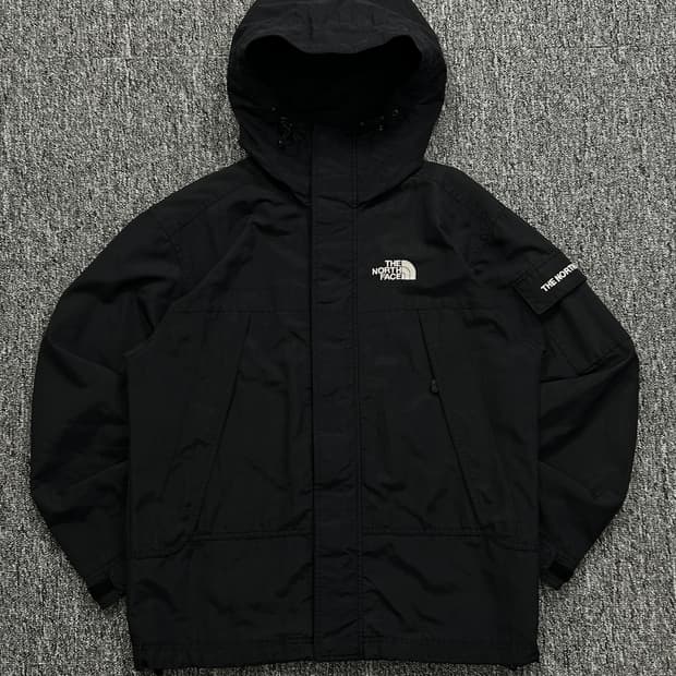 노스페이스 사이드포켓 암로고 바람막이 자켓 XS