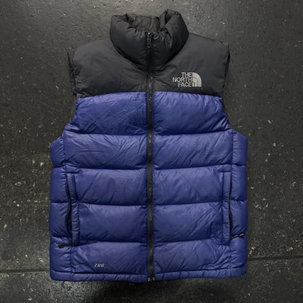 90 노스페이스 패딩조끼 