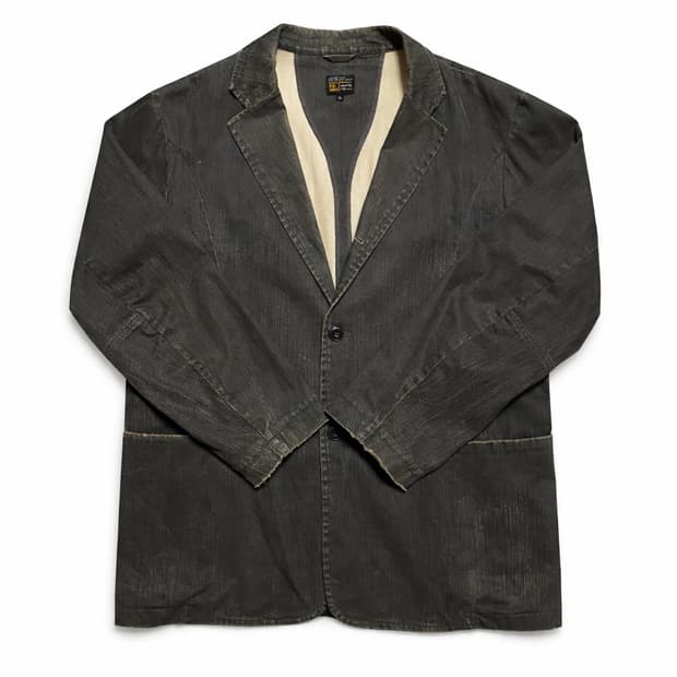JPN 00s 일본 빈티지 y2k 데미지 디테일 워크웨어 자켓 블레이저