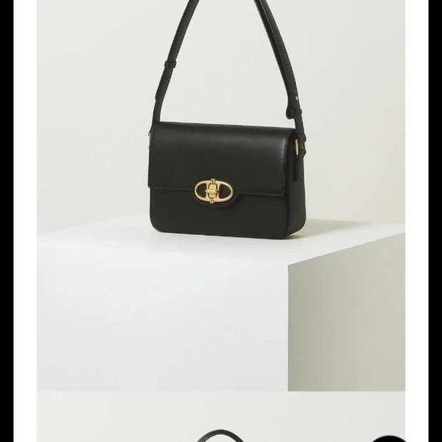 아떼 바네사브루노 베지터블 레더 플레인 숄더백