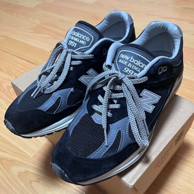 뉴발란스 991v2 블랙 265