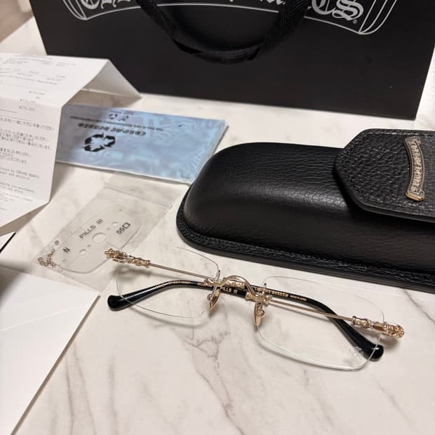 크롬하츠 필스3 골드 플레이트 블랙