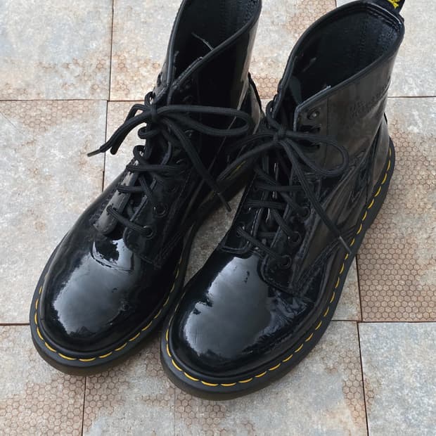 (230)닥터마틴 1460 페이턴트 부츠