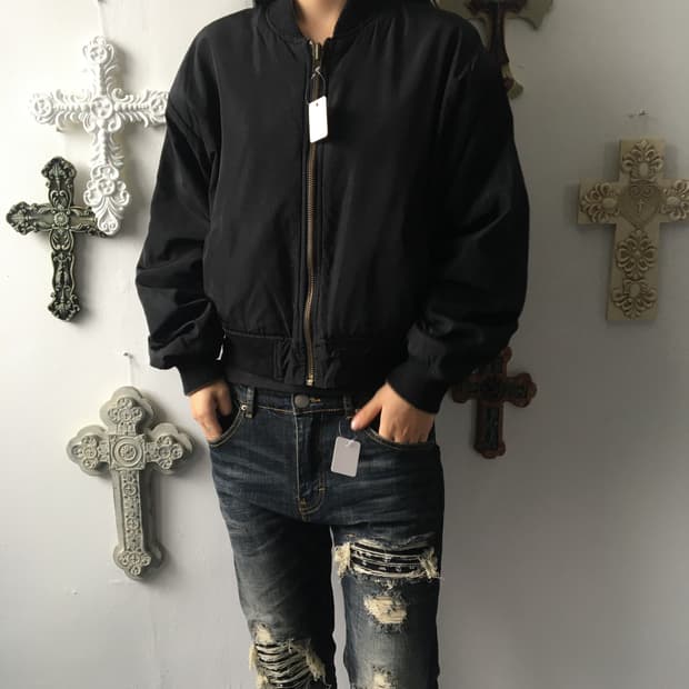 Reversible ma 1 jacket