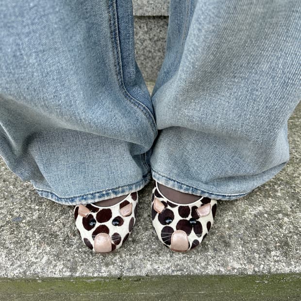 00s 마크 제이콥스 마우스 발레 플랫