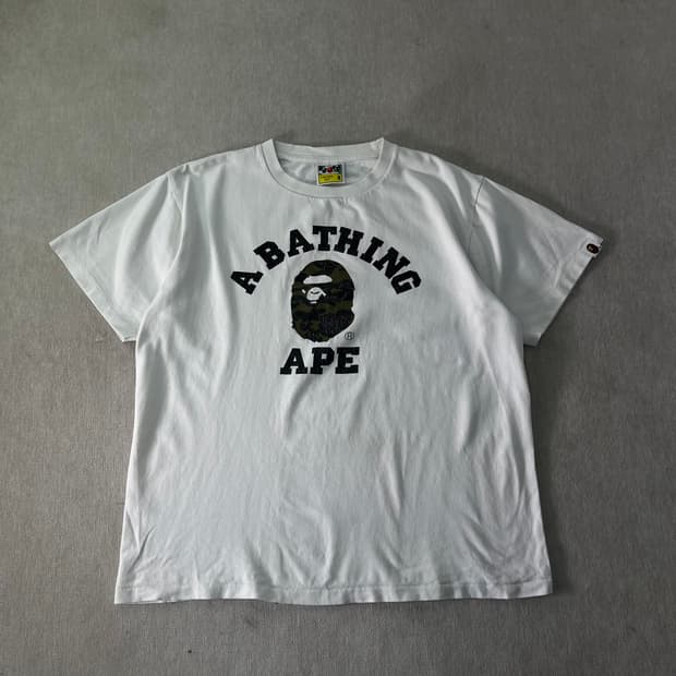 95 베이프 카모 반팔티