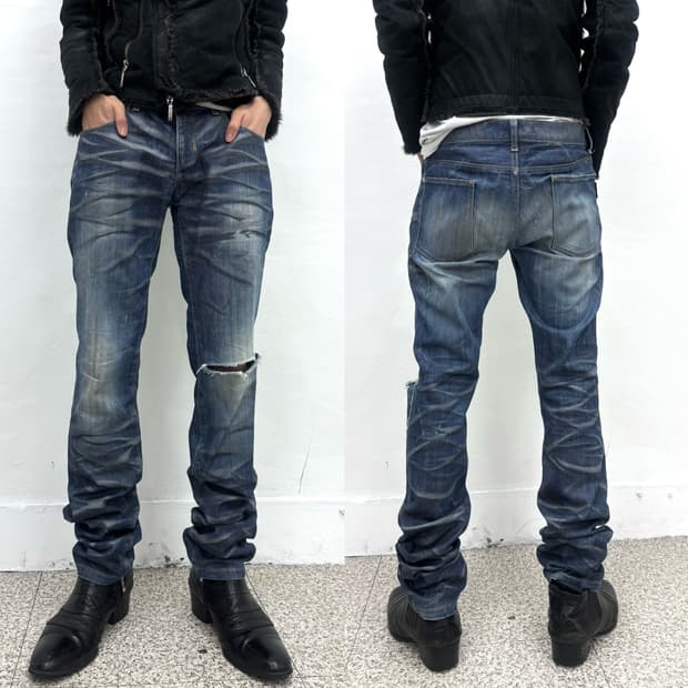 Black Barrett by Neil Barrett destroyed 