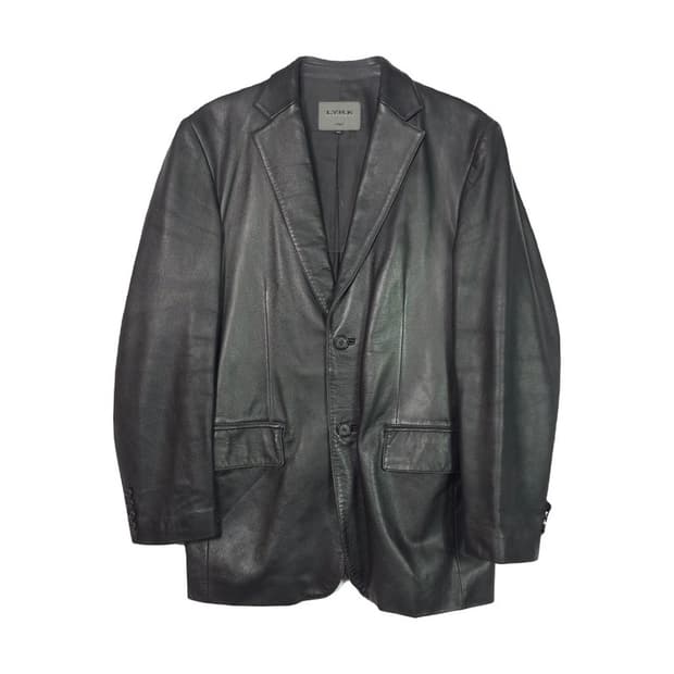 LYN.K BY JONGSOO 비즈니스 캐주얼 레더 재킷 M