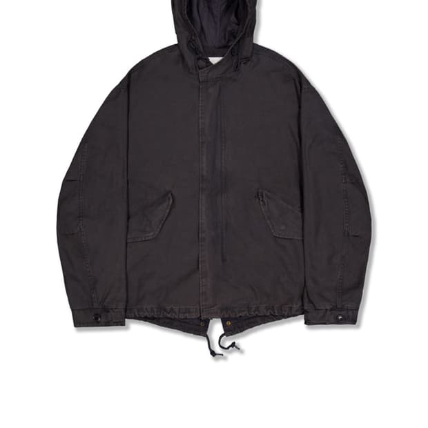 퍼렌 m51 숏파카 차콜 2사이즈