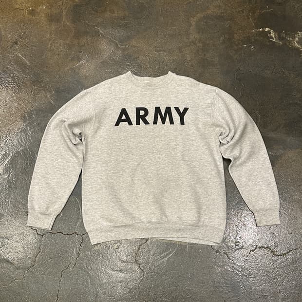 90s made in USA US ARMY 스웻셔츠 S