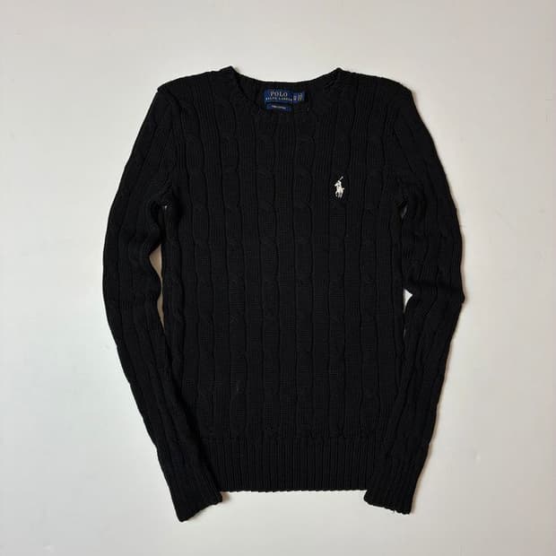 폴로 랄프로렌 피마코튼 신형 꽈배기 코튼 니트 PN8625