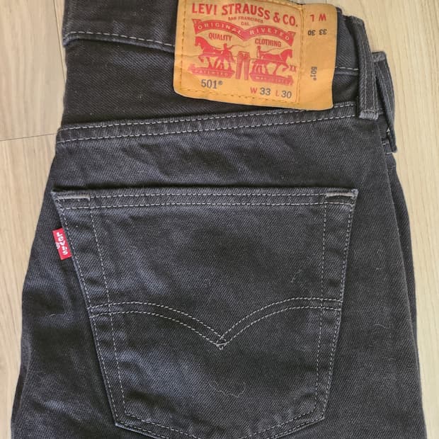 리바이스501 블랙진(33