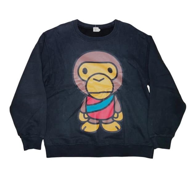 •베이프 베이비 마일로 맨투맨