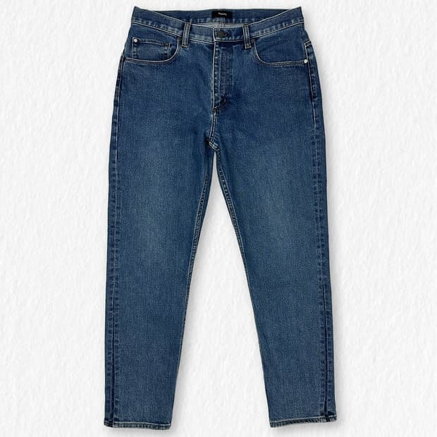 띠어리 데님 연청 팬츠