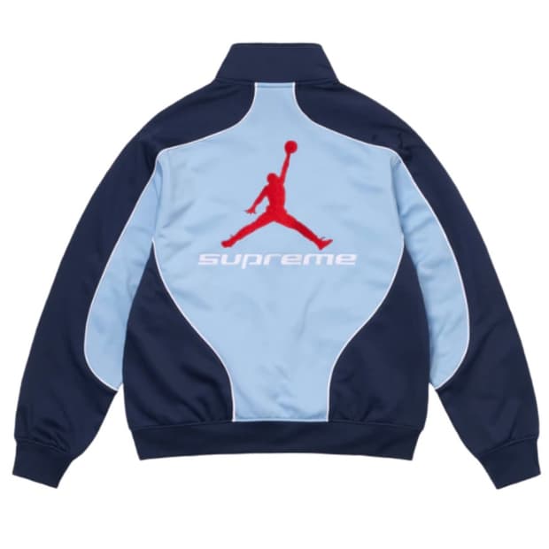 슈프림 조던 트리콧 트랙 자켓 라이트 블루