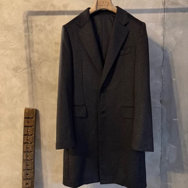 솔리드옴므 콜롬보 캐시미어 100% 코트 100