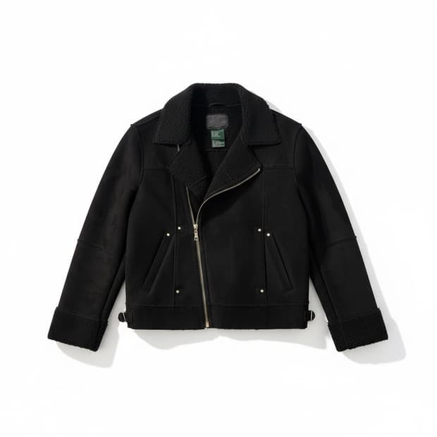 Lauren Shearling jacket L