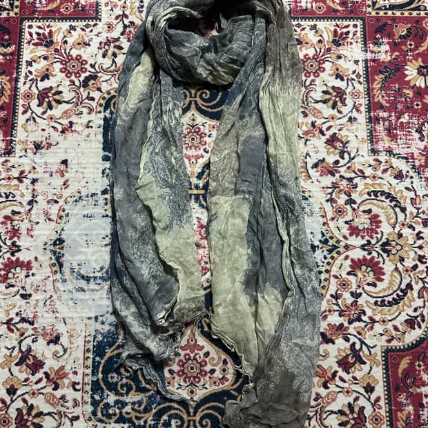 엔틱 그런지 스카프